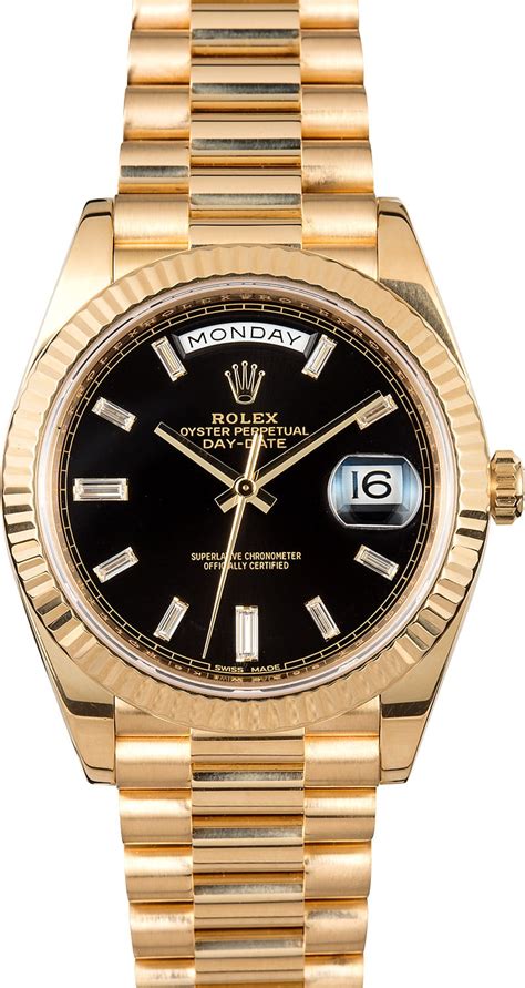 rolex 40mm presidential|Rolex day date 40 price.